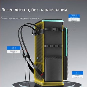Седалка за риболов с раница и твърд корпус, кофа и лека мултифункционална чанта Source of Fishing