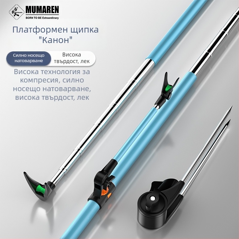 Държач за риболовни пръти от неръждаема стомана със земен щифт за Jeep Wrangler