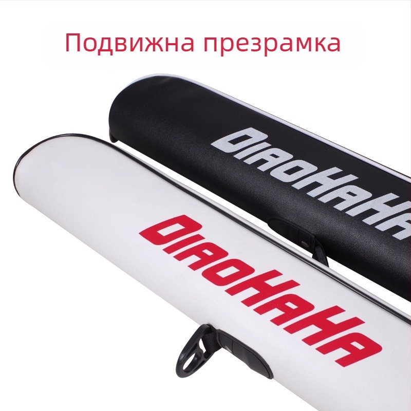 PU твърд корпус риболовна чанта за пръчки, водоустойчива, еднослойна, дължина 1,25 м и 1,2 м, съхранение на риболовни принадлежности
