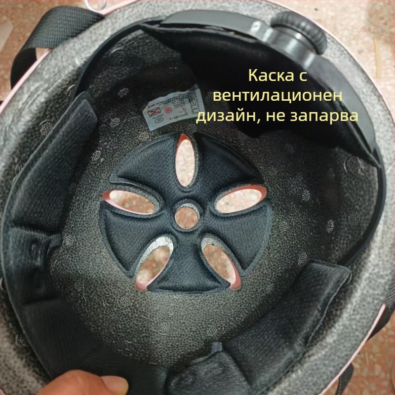 Детска каска за деца 1–6 години, дишаща, 3C сертифицирана безопасна каска за колоездене с мил мультяшен дизайн
