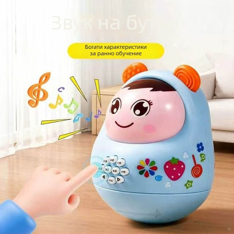 Детска образователна машина за истории с мултифункционална музика и светлина, интерактивна обучаваща играчка