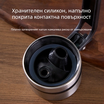 Кухненски комплект бутилки за олио и подправки: бутилка за олио, бутилка за соев сос, голяма стъклена бутилка за оцет и контейнер за подправки