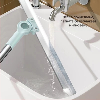 Силиконов скребец за пода – домашен почистващ инструмент за баня и тоалетна