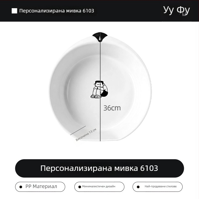 Неразбиваем комплект пластмасови вани за дома — голям, среден и малък размер, дебели стени, възможност за подреждане; подходящи за пране, миене на плодове и зеленчуци и за съхранение в банята