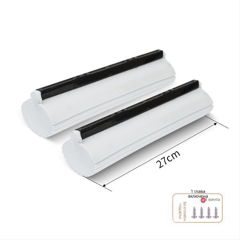 Заместваща глава за гъбен моп, удебелен абсорбиращ ПВА, 27–38 см, универсална ролкова глава за моп