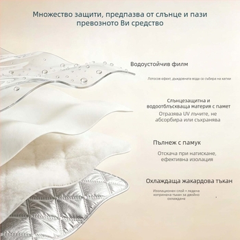 2026 нов модел покрив за ветробран за електрически превозни средства и мотоциклети — слънчев сенник, водоустойчив, ветроустойчив, за всички сезони