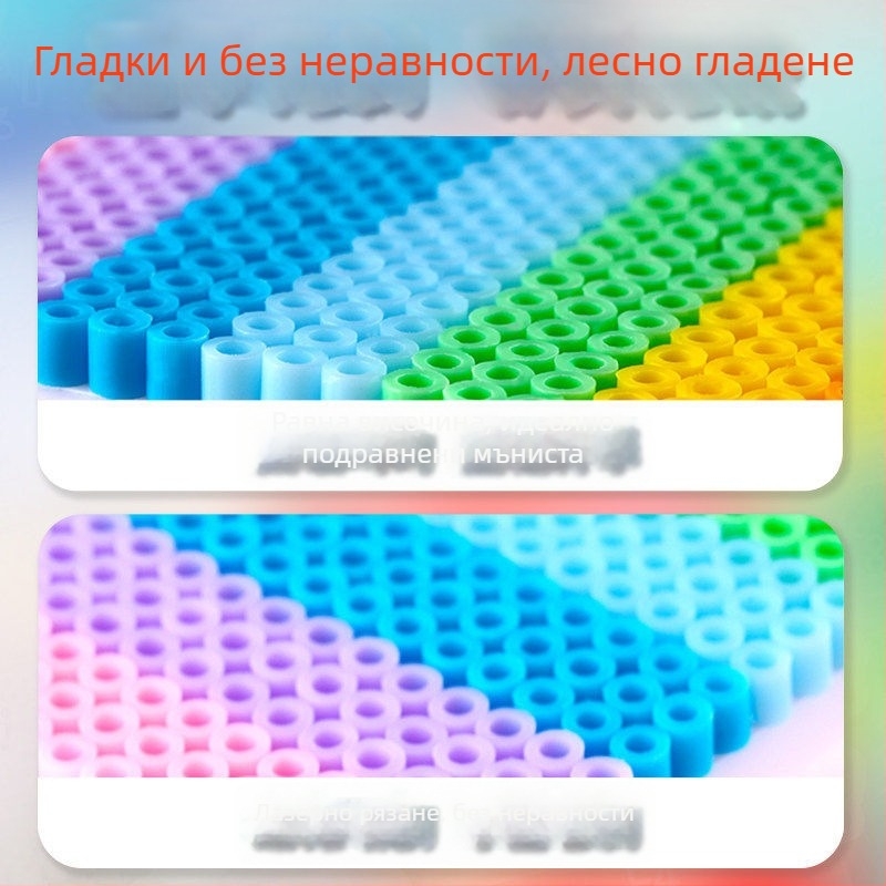 Комплект попълващи мънини за мозайка, 120 цвята, 2.6 мм малки мънини, пакет за съхранение и бутилка за съхранение