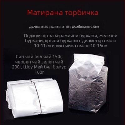 Прозрачни вътрешни торбички за чайни кутии