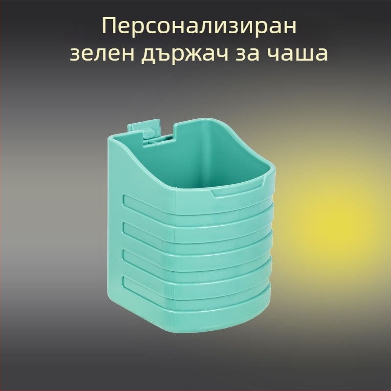 Многофункционална кутия за примамки в пастелни цветове, преносима стойка за пръчки за морски риболов, подходяща и за съхранение, държач за пръчки и за чаши.