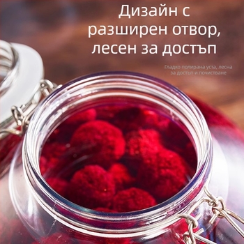 Стъклени бутилки за винено ферментиране, празни бутилки за домашно плодово вино и запечатани съдове за вино