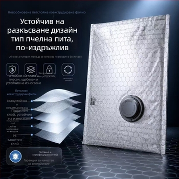 Удебелени вакуумни чанти за компресирано съхранение на пухени якета, дрехи, одеяла и завивки – за съхранение и подреждане при пътуване и у дома.