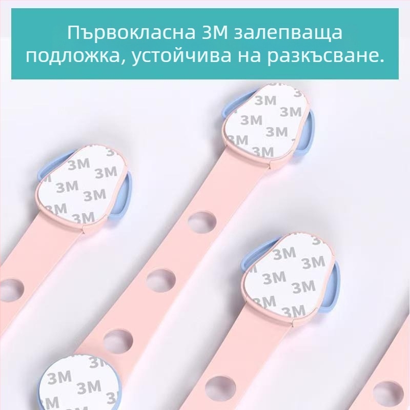 Детски предпазни заключалки – комплект от 3 бр. (цветовете са случайни)