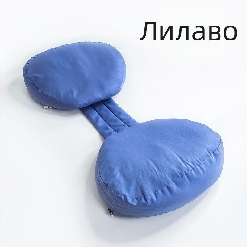 Възглавница за странично спане при бременни със подкрепа за талията и корема