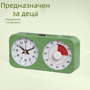 Визуален таймер за деца и ученици: управление на времето, самодисциплина, многофункционален заряден будилник