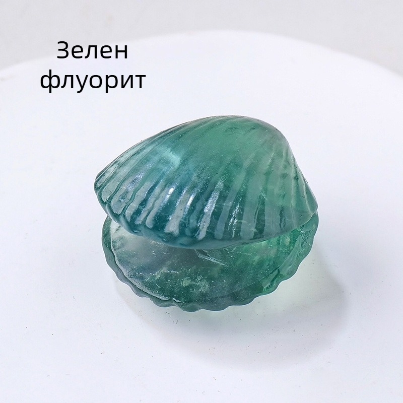 Естествен агат с гравирана черупка, кристален камък, минерален образец за DIY занаяти и домашен декор