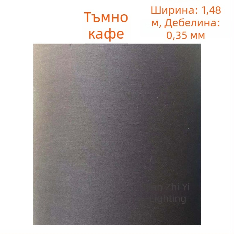 DIY плафон за лампа: TC плат, пергаментова хартия, цветни памук-лен материали за настолна лампа