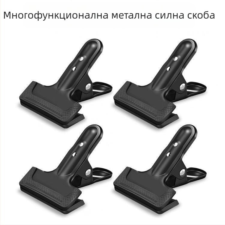 Метален тежък клип за фон и рама за фотография, PVC фоново платно