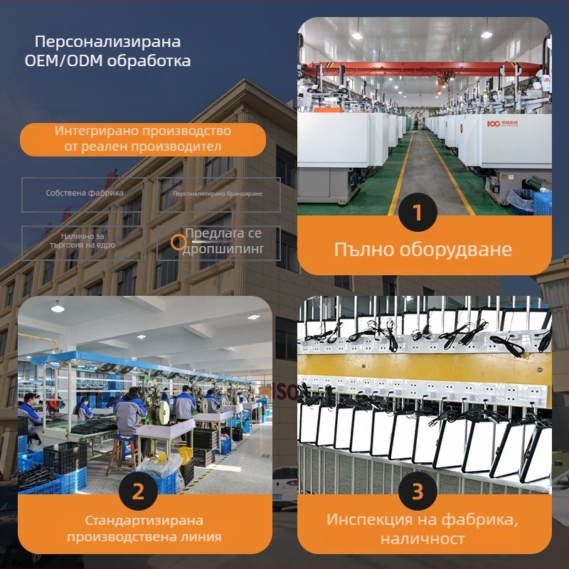 12-инчова плоска LED лампа за фотография и лайв стрийминг, меко осветление, три температури на цвета, 5V2A