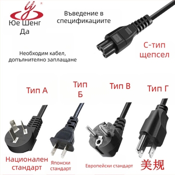 DELL 19.5V 4.62A 90W захранващ адаптер FA90PM11 с малък конектор