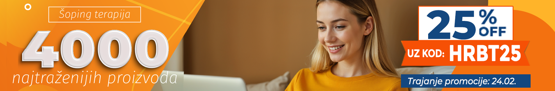 -25% na najprodavanije proizvode