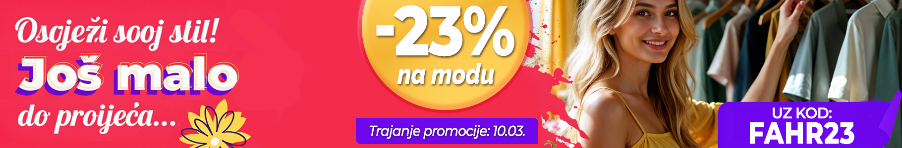-23% na odabrane proizvode