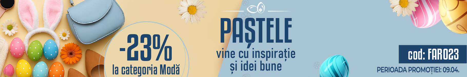 -23% la produse selectate