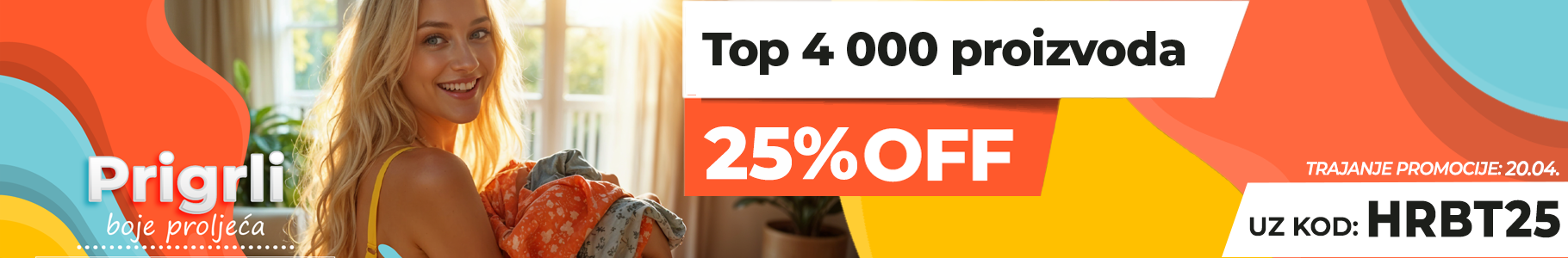 -25% na najprodavanije proizvode