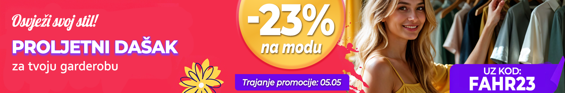 -23% na odabrane proizvode