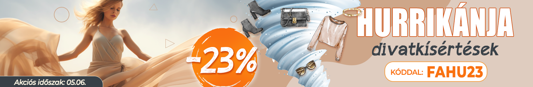 -23% kiválasztott termékekre