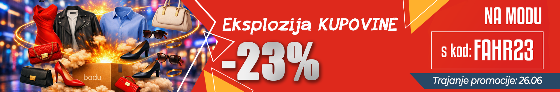 -23% na odabrane proizvode