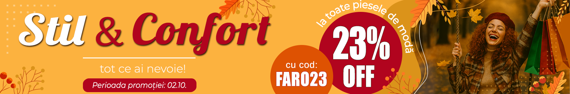 -23% la produse selectate
