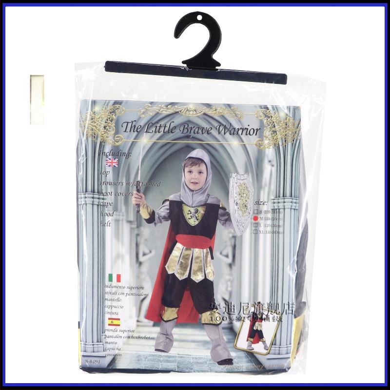 Laste Halloween kostüüm poistele – Printsi ja Väike Samurai maskeraadiks, Kangas: Spandex (peamine materjal 90–95%), Mängude/Anime rollimängude jaoks, Vanus kuni 17 aastat, Talv 2025