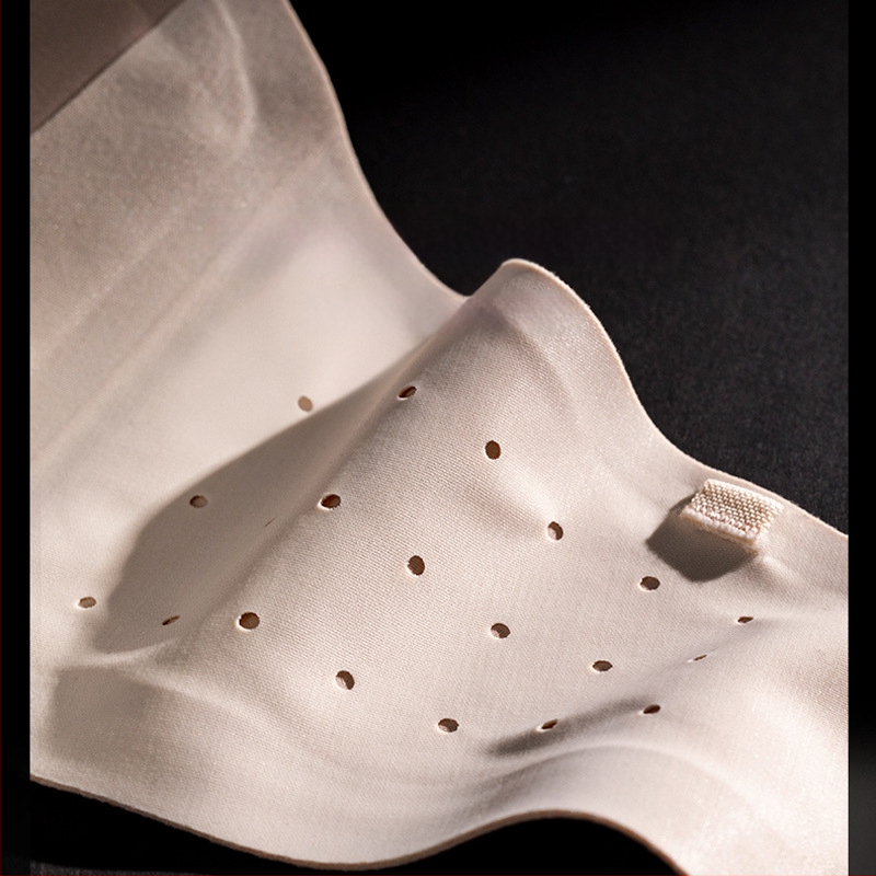 Rinnahoidja ilma õlgadeta 3D želee toega, juhtmevaba, ilma õmblemata, libisemiskindel (3/4 kauss)