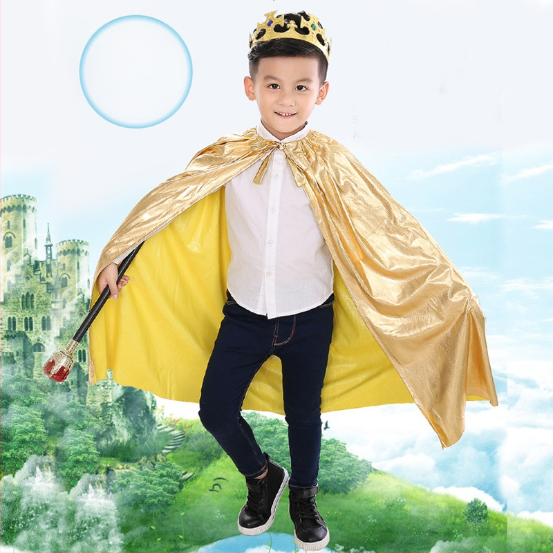 Laste Halloween'i kapu kostüüm cosplay'iks — kangas, õmblemine, kohandatav, kostüümi rekvisiit, suvi 2018