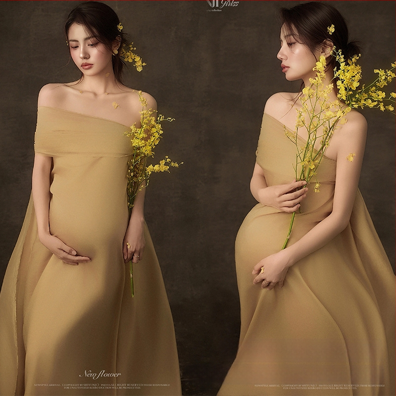 Rasedatele fotosessiooni komplekt: varrukateta, polüester 70–80%, suvi 2025, seelik-kostüüm, värske ja sõbralik stiil, keskmise pikkusega seelik.