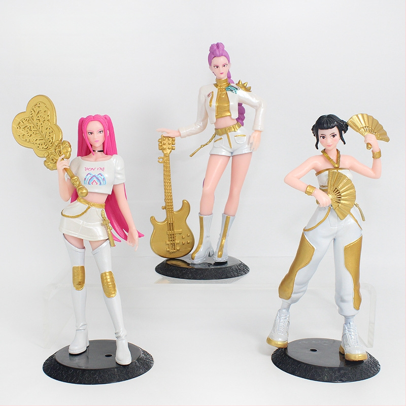 Figuur: PVC laua dekoratsioon demonite küttemeeskonna grupi tegelasega, eelkoostatud, sisaldab juhendvideot