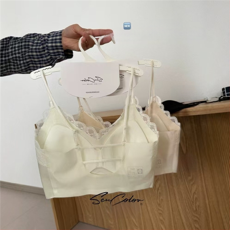 Selgita bralette, ilma õlgeda, fikseeritud kausidega, 3/4 kauss, vormitud kauss õhukese ülaosa ja paksema alusega, nailon kangas, vooder Nylon/Polyamide