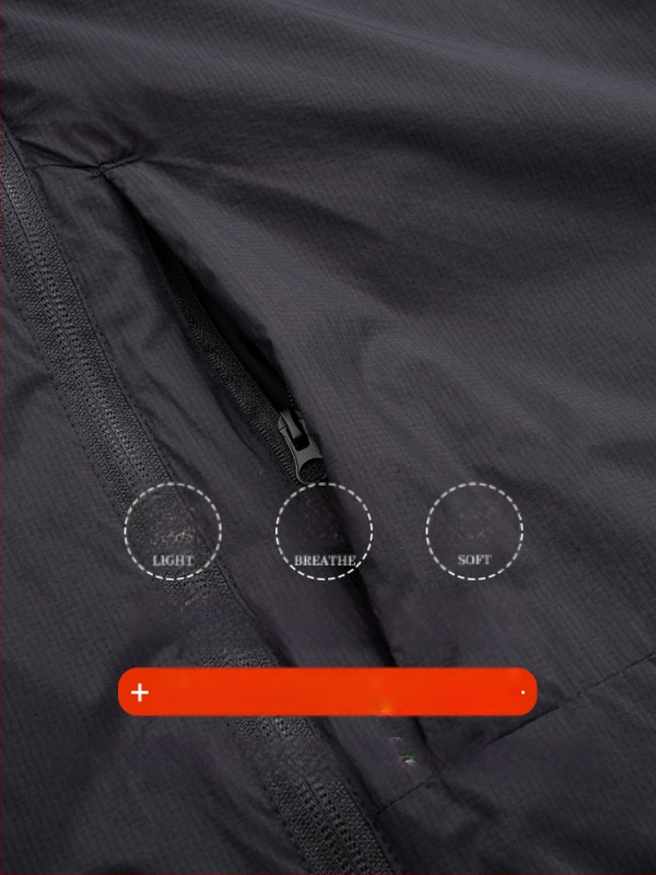 Nailonist vest polüestertäidisega, vaba lõige, lukuga taskud, talvise mudel 2025