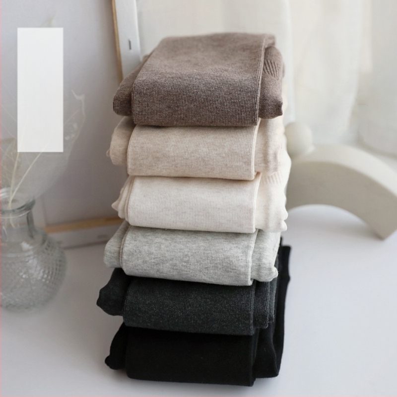 Sunny garden fliisiga vooderdu sukkpüksid, paksud, vertikaalsed triibud, pikad; puuvillast