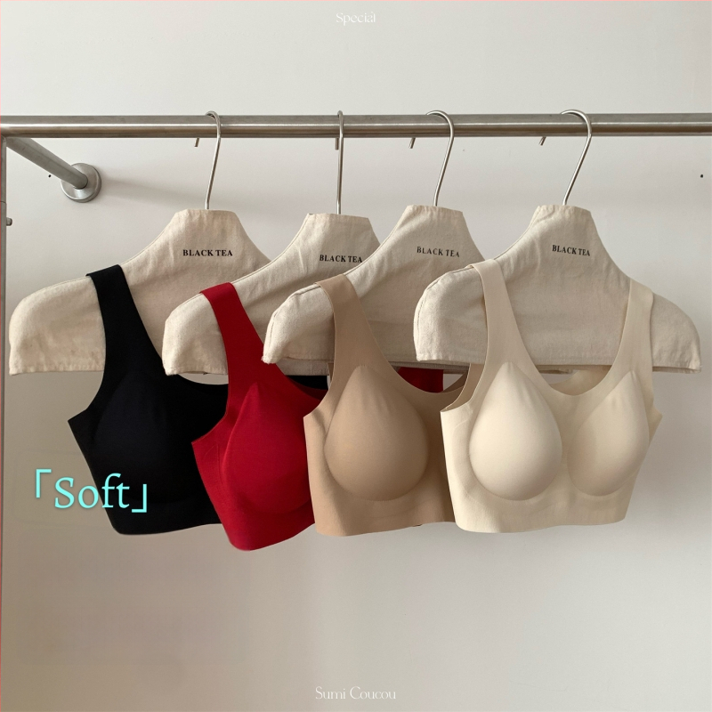 Kamizolės stiliaus liemenėlė, modalinis audinys, mulberry šilko įdaila, 3/4 puodeliai, ploni formuoti puodeliai, nematomas dizainas