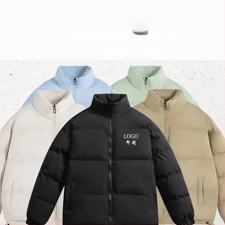 Down jakna s OEM obradom prema nacrtima, mala serija proizvodnje, 3-dnevno testiranje, tkanina od mješavine kemijskih vlakana