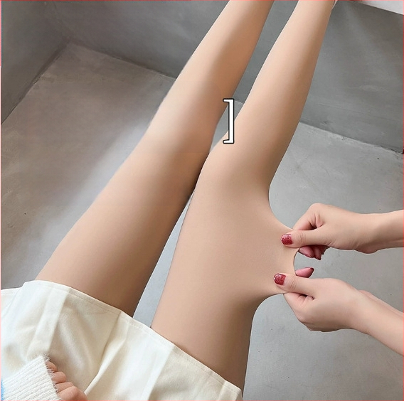 Water Light audums ar augstu vidukli, fleece iekšējais oderējums ziemai, bieza, pacel sēžamvietu un veido siluetu