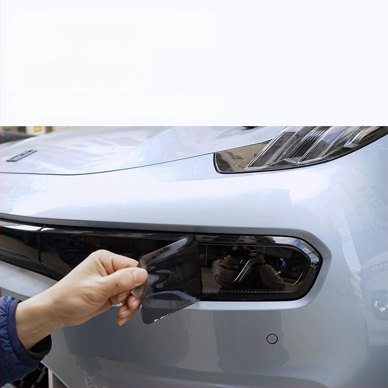 TPU aizsargplēve priekšējiem un aizmugurējiem lukturiem, saderīga ar Zeekr 001/X, bez zīmola