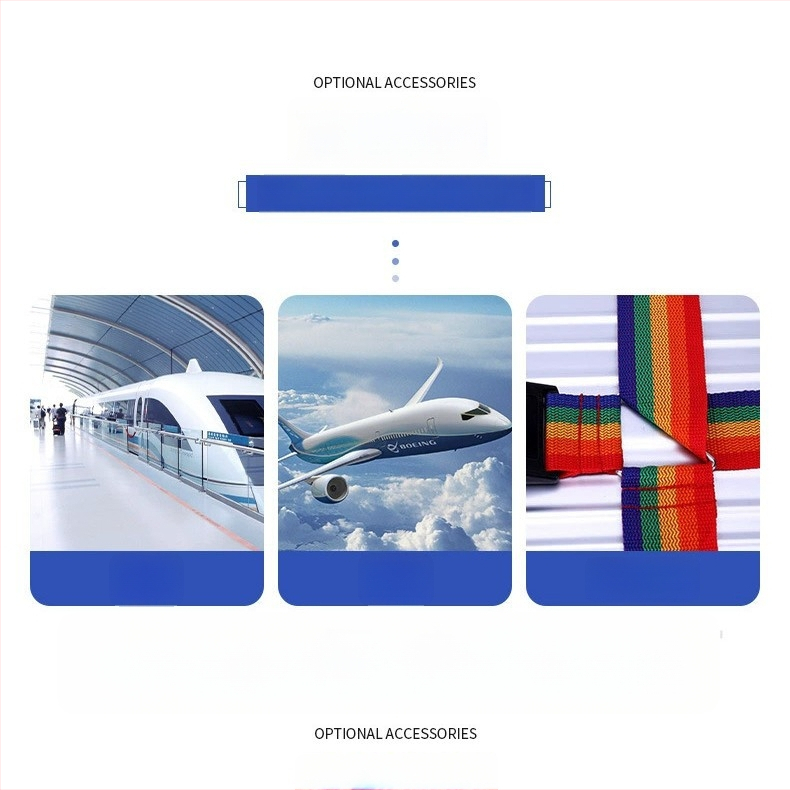 Neilona bagāžas siksnas, lidmašīnas stilā, svītru raksts; ūdensizturīgas, ultraleikas