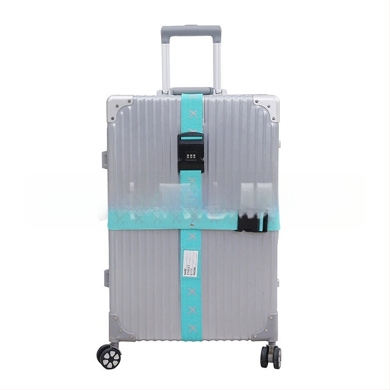 Neilona bagāžas siksnas, lidmašīnas stilā, svītru raksts; ūdensizturīgas, ultraleikas