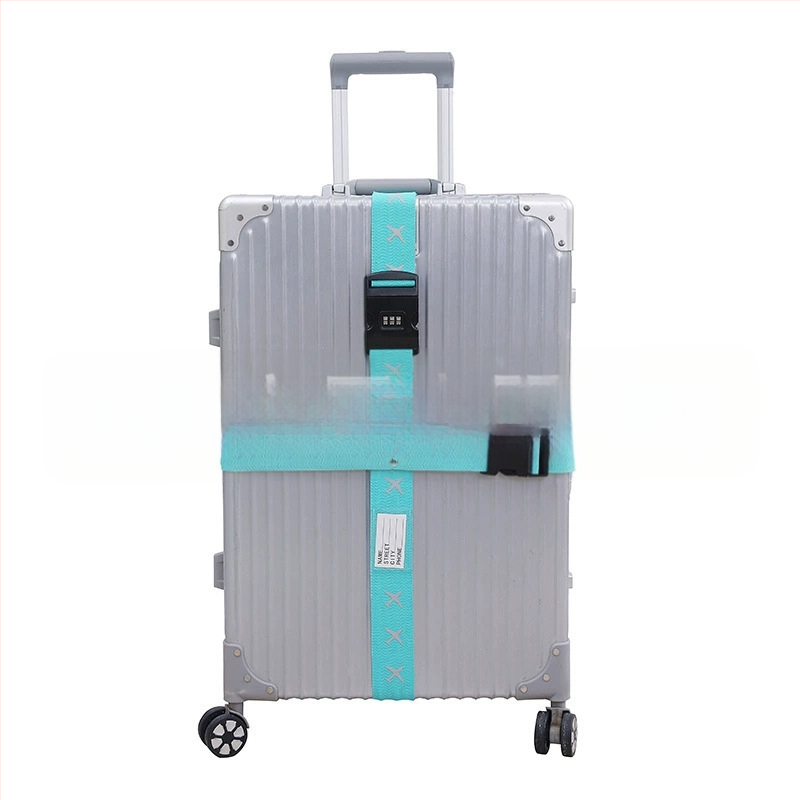 Neilona bagāžas siksnas, lidmašīnas stilā, svītru raksts; ūdensizturīgas, ultraleikas