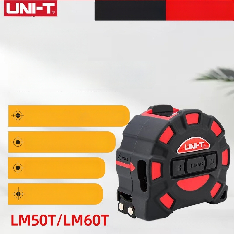 Uni-T LM50T/LM60T lazerinis atstumo matuoklis, 50–60 m, tikslumas ±2 mm