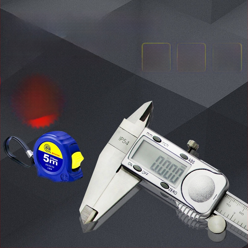 Tema digitalni Vernier kaliper 0–150–200–300 mm, visoka preciznost, industrijski alat