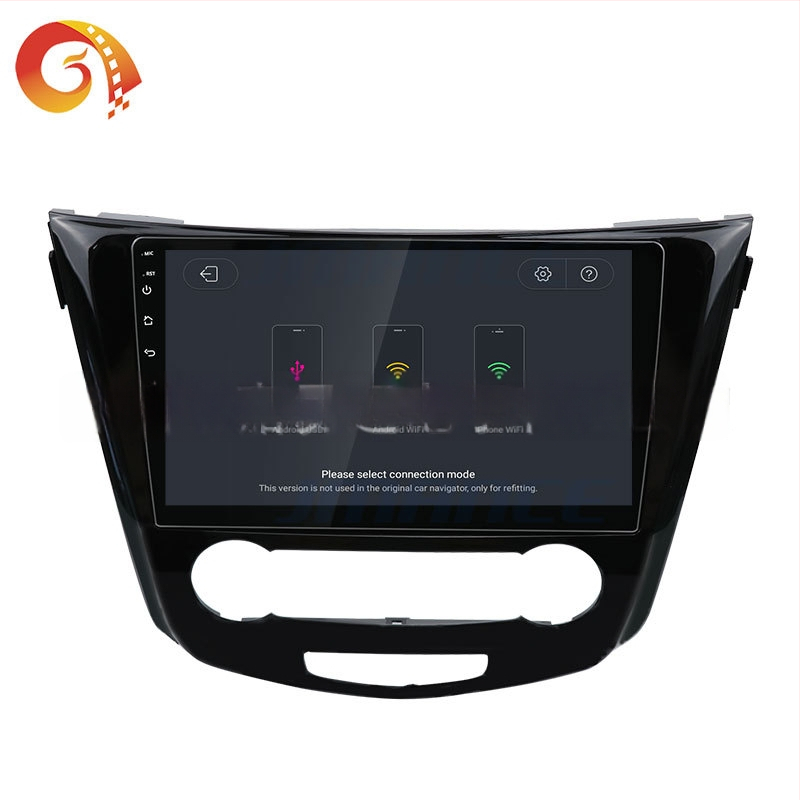 Nissan Qashqai automobilių navigacija su OLED ekranu, 16GB atmintis, 12V maitinimas, 1080P vaizdo atkūrimas, galinė vaizdo kamera