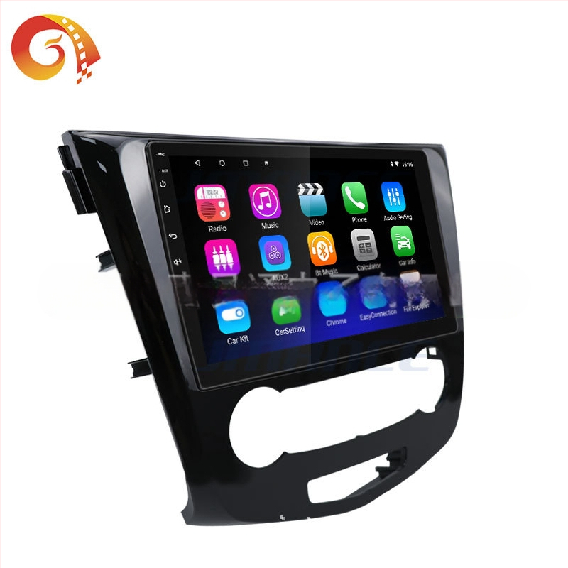 Nissan Qashqai automobilių navigacija su OLED ekranu, 16GB atmintis, 12V maitinimas, 1080P vaizdo atkūrimas, galinė vaizdo kamera